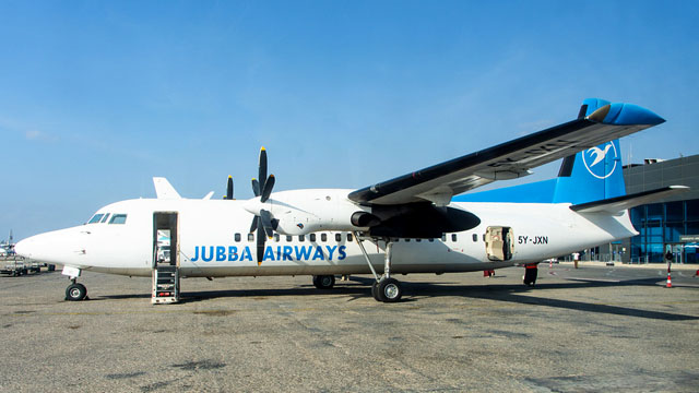 Jubba Airways Fokker 50