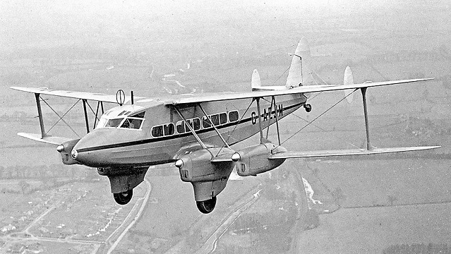 De Havilland D H86 B Pict1