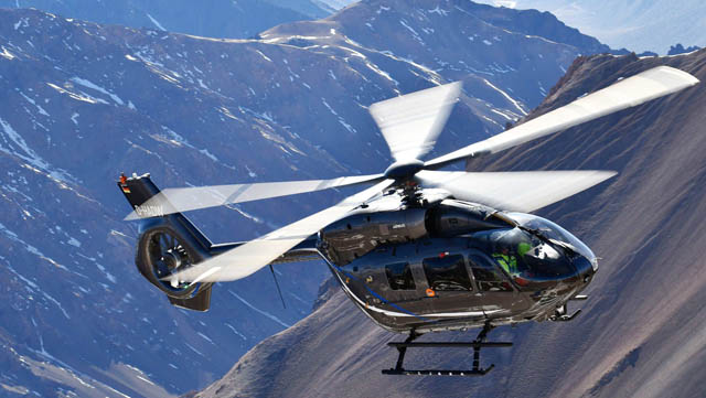 Airbus Helicopters five-bladed H145 
