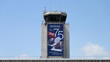 Euro Airport Tower Plakat 