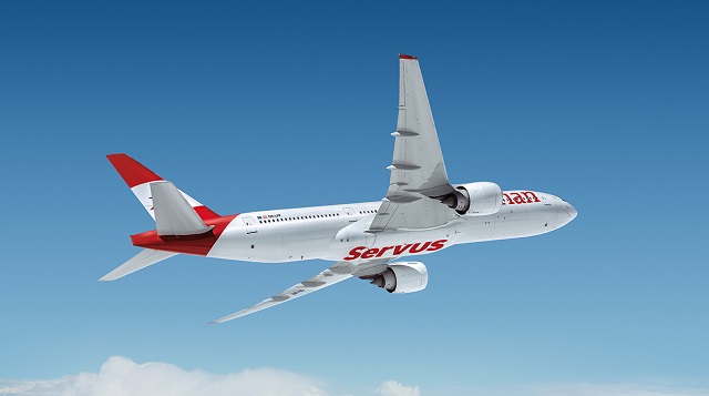 Austrian Boeing 777 640 2