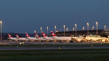 Flughafen Zrh Nacht