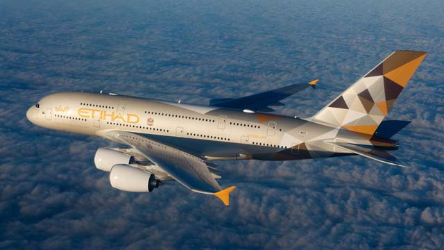 Airbus A380 Etihad Airways
