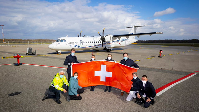 Lübeck Air fliegt nach Bern
