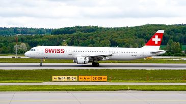 Swiss Airbus A321 Hbioc