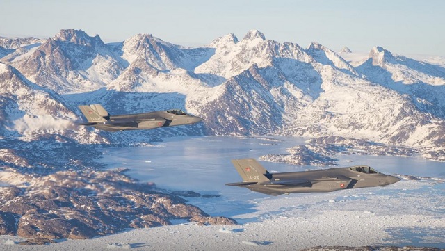 Danish F35 Over Greenland 3