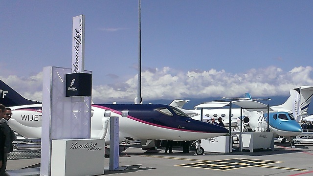 HondaJet Elite at EBACE