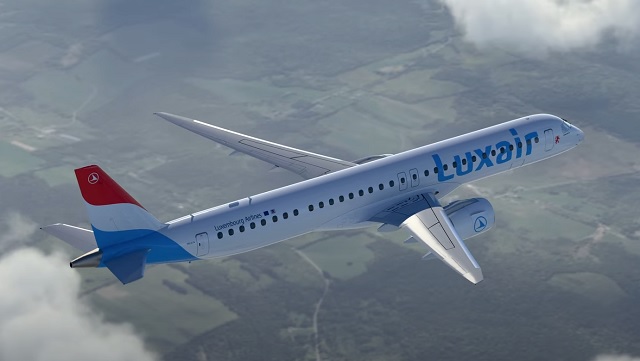 Luxair Embraer E195 E2 1