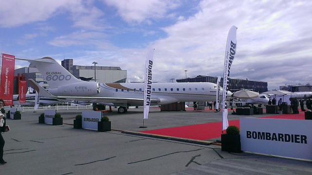 Bombardier Global 6000 EBACE 2016