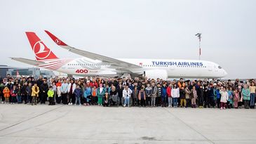 Turkish Airlines 400th Aircraft Airbus A350