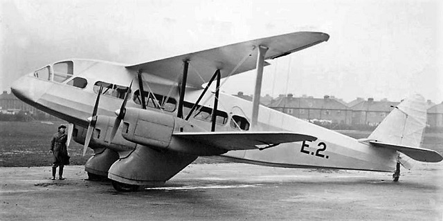De Havilland D H86 2 Prototyp
