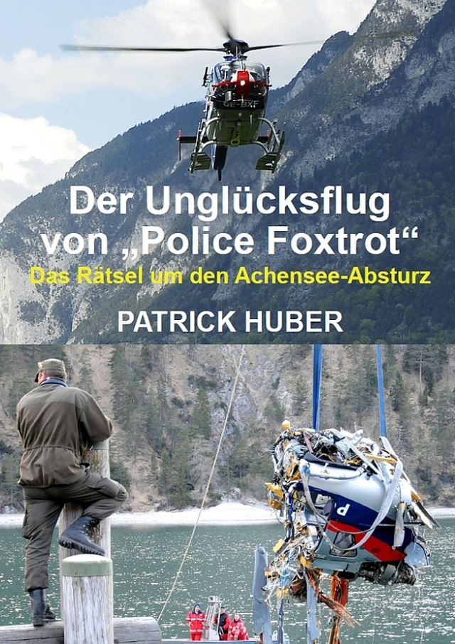 Front Cover Buch Achensee Absturz Patrick Huber