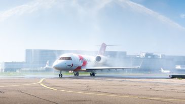 Rega empfängt neuen Ambulanzjet Bombardier Ch