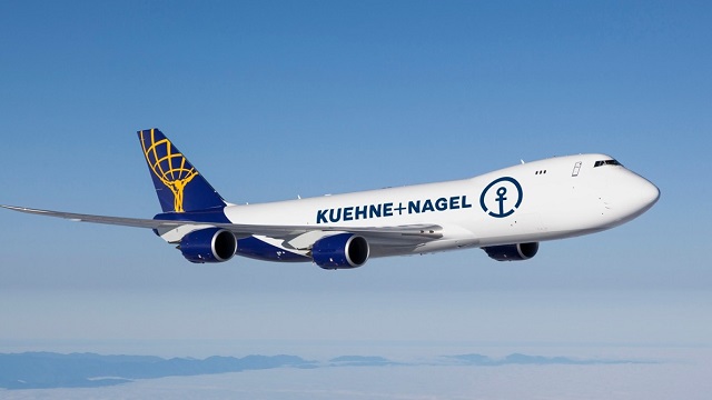 Boeing 747 8F Atlas Air Kühne + Nagel