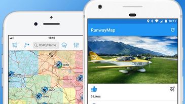 RunwayMap App für Privatpiloten