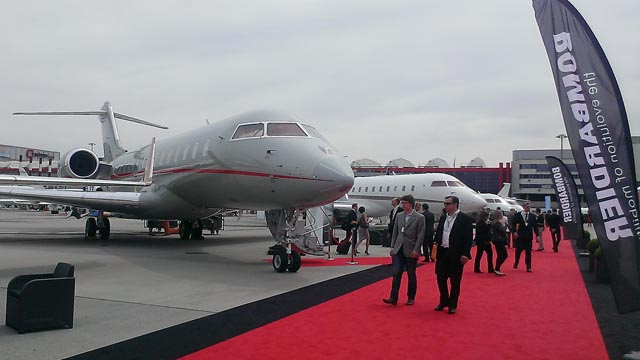 Bombardier Global at EBACE