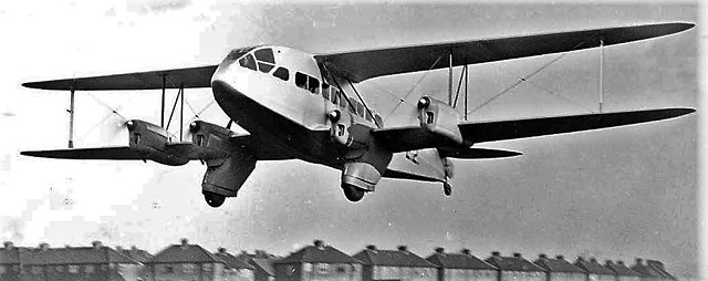De Havilland D H86 4 Prototyp