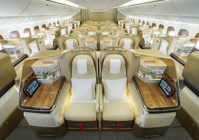 Emirates Neue Boeing 777 Kabine 07082024