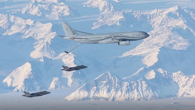 Danish F35 Over Greenland 2