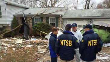 Foto: NTSB, Phenom 100 Crash in Gaithersburg