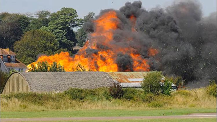 Shoreham Hawker Hunter Absturz