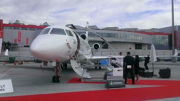 Dassault Falcon 8X at EBACE