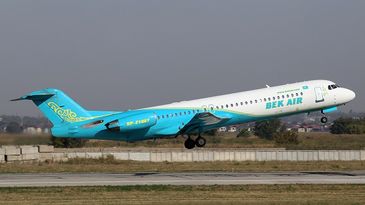 Bek Air Fokker 100