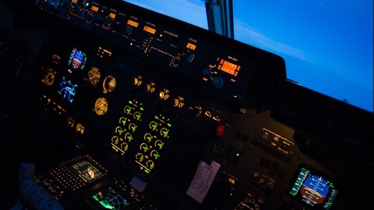 Anflug auf Zürich