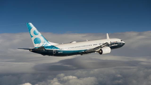 Boeing 737 MAX 8 Erstflug