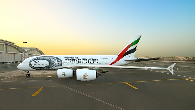 Emirates Airbus A380 Sonderlackierung