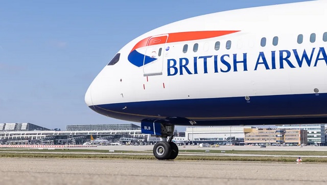 British A350 in Stuttgart 