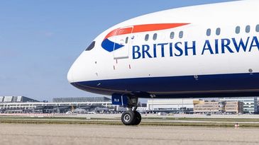 British A350 in Stuttgart 