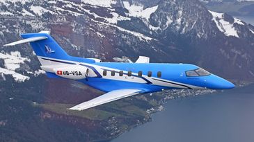 Pilatus PC-24 Prototyp 3 Jungfernflug