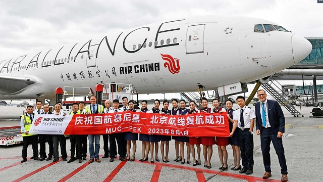 Air China Peking Munich