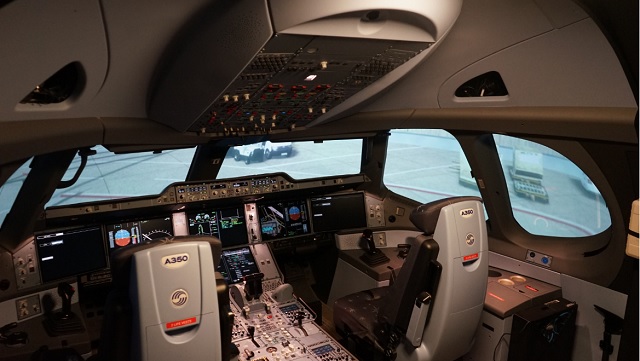 Airbus A350 Simulator Lat 3