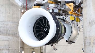 GE9X Testläufe gestartet