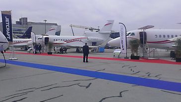 EBACE2014_Dassault_Falcon_400