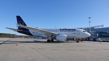 Lufthansa A319 Muenster Osnabrueck 1