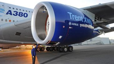 TrentXWB_Number2_on_A380_400