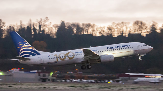 Copa Airlines 100th Boeing