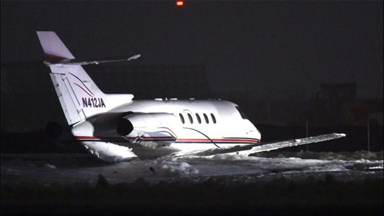 Raytheon Hawker 800XP Unfall
