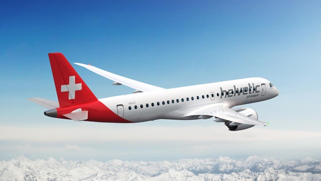 Helvetic Airways Embraer E195 E2