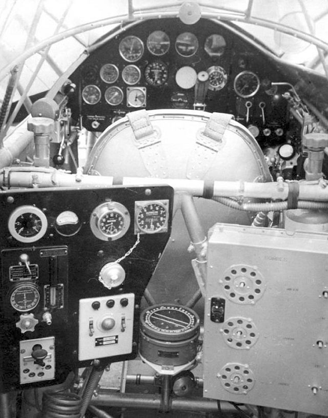 Fokker C V C Cockpit