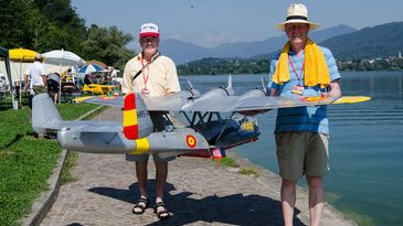 Rolf Breitinger (links) und Arnim Selinka bei