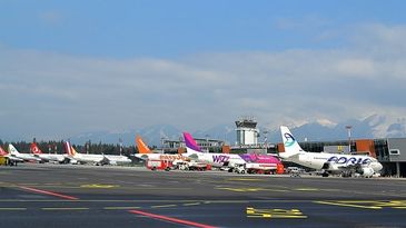 Flughafen Ljubljana Apron