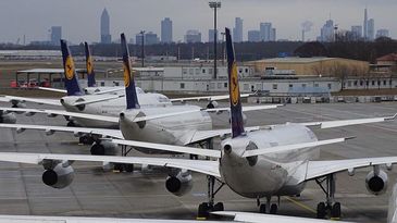 Schlepperballett in der Neujahrsnacht