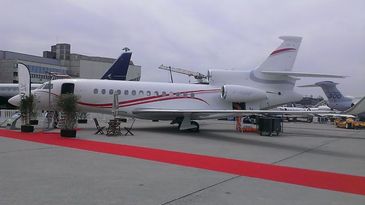 Dassault Falcon 7X at EBACE