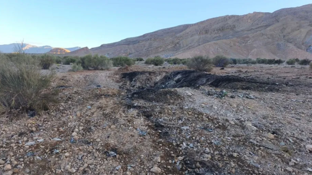 Absturzkrater Iran 1