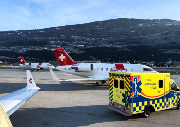 Rega Jets Im Einsatz 