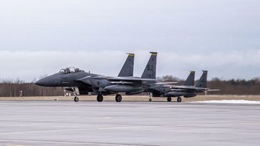 F-15E Strike Eagle Ämari Estland